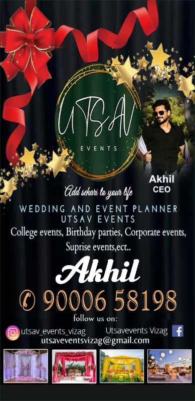 Utsav events vizag  Storefront Banner