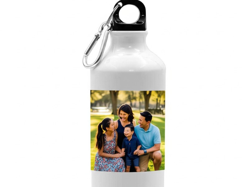 customize photo Bottle preview logo slide