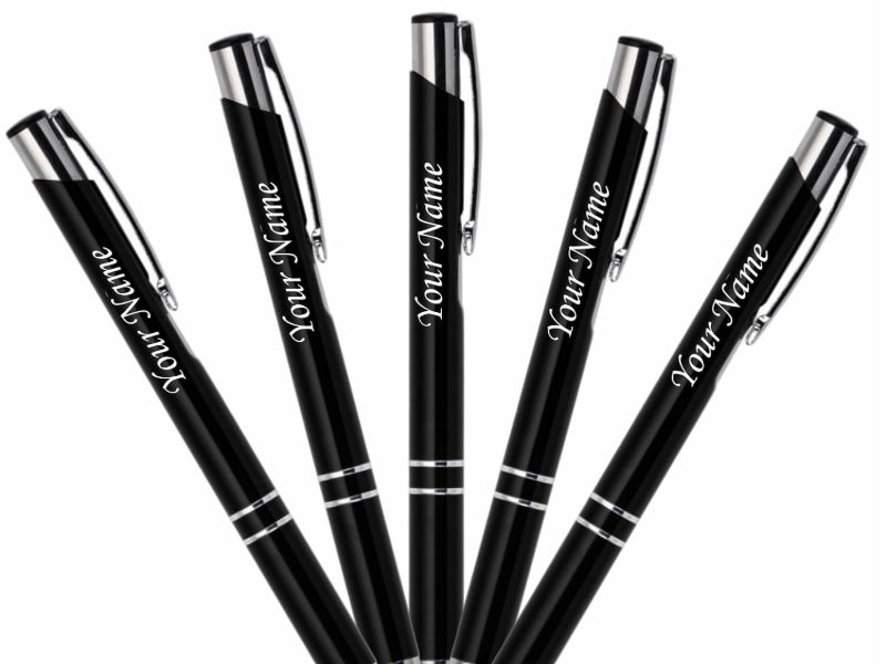 customize Pens preview logo slide