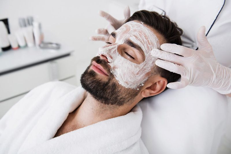 Facial preview logo slide