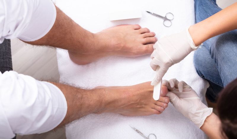 Pedicure preview logo slide