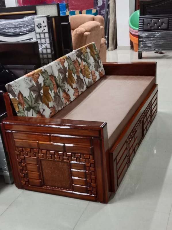 Teak sofa cum bed preview logo slide
