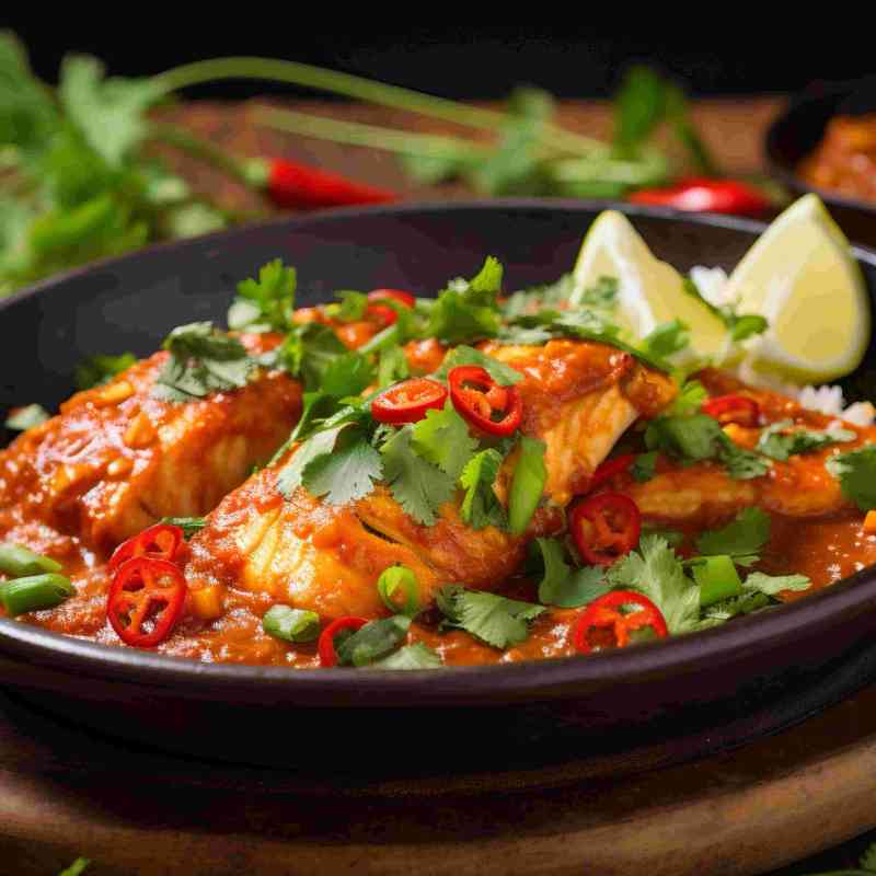 Fish biryani preview logo slide